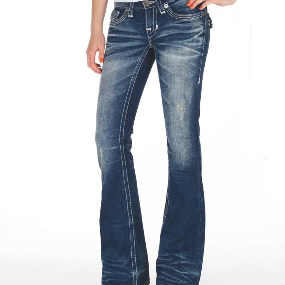 Big Star Vintage Sweet Boot Ultra Low Rise Jeans